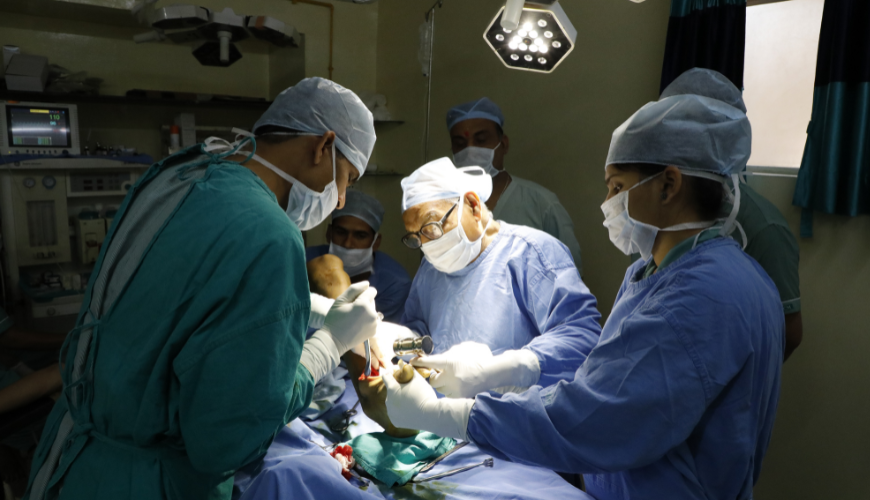 Surgeon performing corrective surgery | NGO Hong Kong