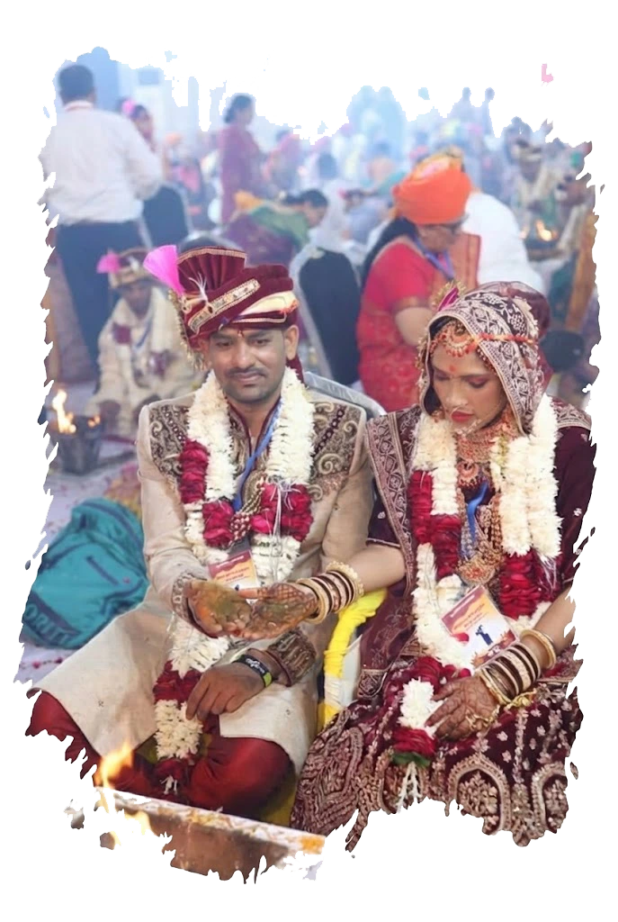 Mass Wedding Couple